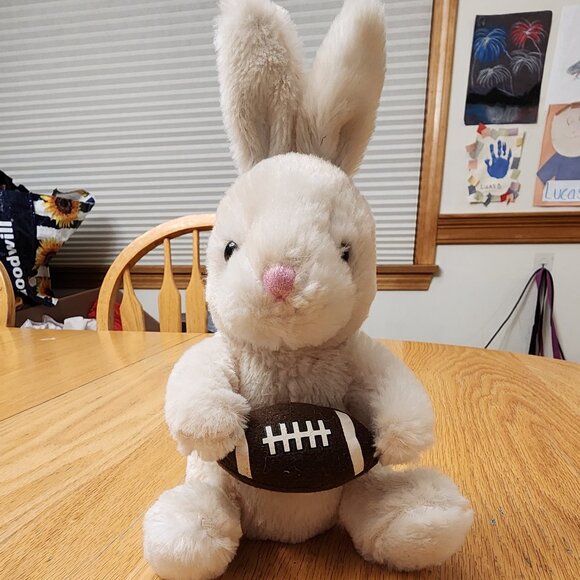 DanDee Collector's Choice Football Bunny Stuffed Animal Toy - Picture 2 of 12